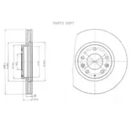 ���� ����. ���. [296x28] 5 ���. Mazda CX-7 05/07- BG4256 ����