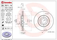 09.7011.14_���� ���� 09701114 Brembo 09701114 ����