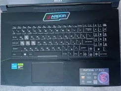 MSI Katana 17 B12VFK. 17.3", ���� 512���. ��� ����� �� ������������ ����