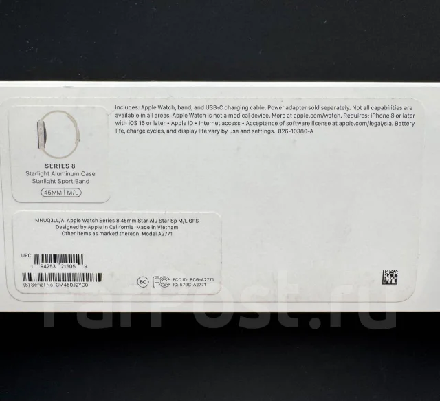 Apple Watch Series 8. GPS, NFC, IP68 ����