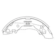������� ��������� ����������, ������ - �������� 4�� (���� �� ��������) Sangsin Brake SA047 SA047 ����