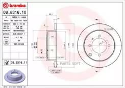    Brembo 08831610 08831610 