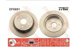 ���� ���������, ������ TRW DF6691 DF6691 ����
