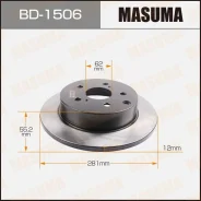 ���� ��������� Masuma, rear Toyota RAV4 /ASA33L (�������� 2��) BD-1506 42431-0R010 ����