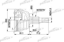  AUDI A3 I/Skoda/GOLF III-IV/Passat III-IV 1.4-2.9 91- . Patron PCV1189 PCV1189 