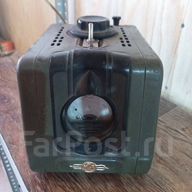 Автотрансформаторны регулятор напряжения МТЗ. СССР раритет. Рабочий, б ...
