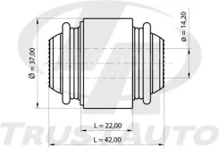 ����������� 48716-12040/TAB-166Z/TAB-166RUB, �SB700-7019, Trustauto, �� 4230448030 ����