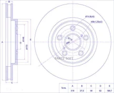 ���� ��������� /�������� /TI-GUAR ��� Lexus RX330 RX350 RX450 2003-; Toyota Harrier ACU/MCU3#; 319/27.5; TG-43512-48080 PD3119063S GR-20418 ST43512480...