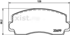 Nisshinbo PF-3084 ������� ��������� �������� ����� Mitsubishi PF3084 ����