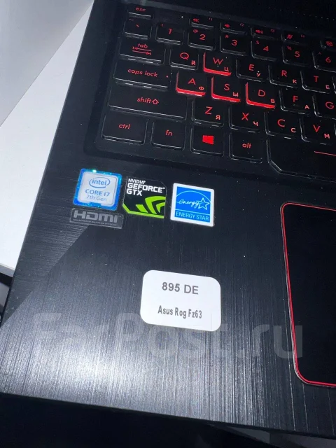 Asus ROG. WiFi: 1, Bluetooth: 1 ����