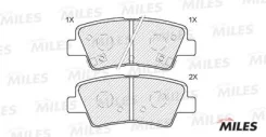 ������� ��������� ������ (��� �������) (����� Semi-Metallic) (Hyundai Solaris, I30 II, I40, Tucson (JM), KIA SOUL, RIO III) (TRW GDB3494) E110062 ����...