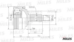 ���� �������� LADA 2110-2112/2108-099 1.1-1.5 86- GA20195 ����� ����� GA20195 ����