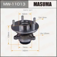 ��������� ���� ������ Crown, GS300 / GRS200, GRS190L (with ABS) LH, ����� MW11013 ����