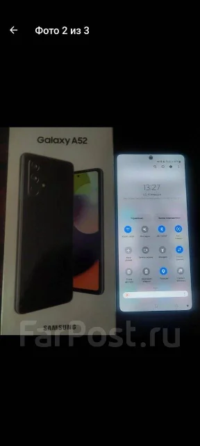 Samsung Galaxy A52. �/�, 256 ��, ������, 3G, 4G LTE, NFC ����