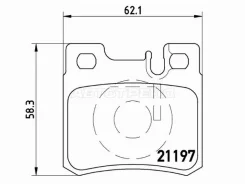 ������� ��������� Brembo P50009, ������ P50009 ����