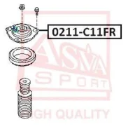 ����� ������������ Nissan Tiida C11 2005- ASVA 0211C11FR 0211C11FR ����