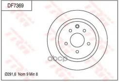 ���� ��������� ������ Nissan Qashqai (J10) (2006-2014) [178Trwdf7369] DF7369 ����