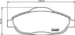 ������� ��������� �������� �������� Citroen-Peugeot [178Textar2466001] 2466001 ����