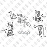 ����� ��������� �������� Honda Accord VII (2003-2007) [178Fixarfl0292] FL0292 ����