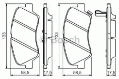 ������� ��������� �������� �������� Hyundai Solaris (2010) RIO (2011) C ����������� ��� ������� [178Bosch986494563] 986494563 ����