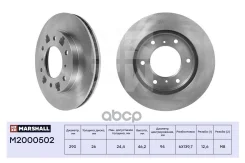 ���� ��������� �������� ������������� Mitsubishi Pajero/Montero IV (V8, V9) (2007-2021) [178Marshallm2000502] M2000502 ����