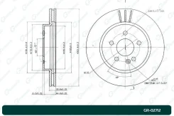 ���� ��������� G-brake GR-02712 Gbrake GR02712 GR02712 ����
