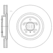 ���� ���������, �������� IN FX II (_51) 08-, Q60 13-, Q70 13- ; NI 370 Z (Z34) 09- Sangsin Brake SD4228 SD4228 ����