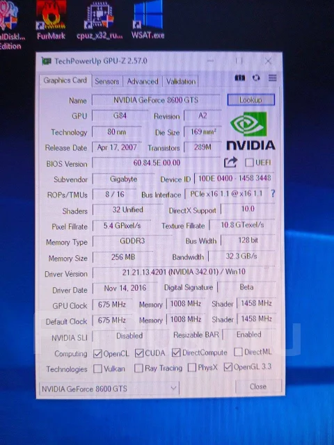 GeForce 8600 GTS ����