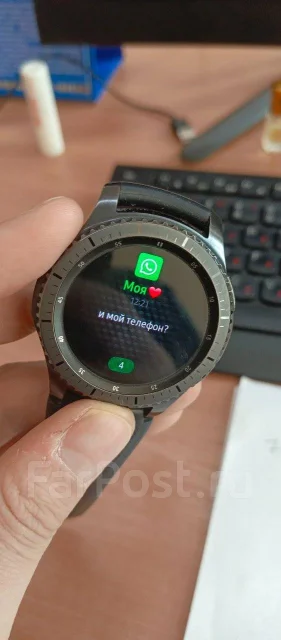 Samsung Gear S3 Frontier. GPS, NFC, SIM-�����, IP67, IP68 ����