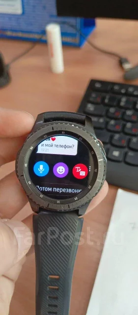 Samsung Gear S3 Frontier. GPS, NFC, SIM-�����, IP67, IP68 ����