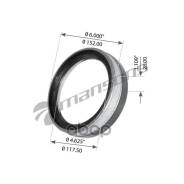   (D=152.4 D=117.5 H=29) Scania, Volvo, Man, Mercedes, Iveco, Daf Mansons . GR100 GR100 