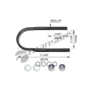 ��������� ! M24x2x90 130/285-U � ������� � ������� ROR 800042_MNS Mansons ���. 800042 800042 ����
