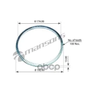 ������ ABS! �������� d192x174x13mm Z=100Nos Scania P/G/R/T Mansons ���. 100067 100067 ����