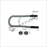 ��������� ������� [L=310 H=105 M24x3P] Scania Mansons ���. 100.093 100093 ����