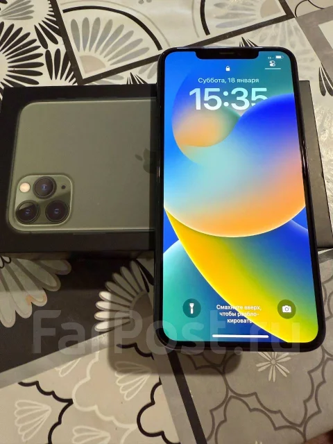 Apple iPhone 11 Pro Max. �/�, 256 ��, �������, 3G, 4G LTE ����