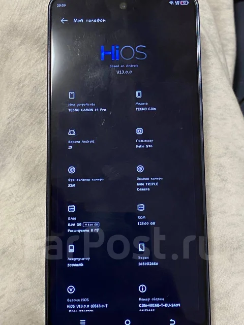 Tecno Camon 19 Pro. �/�, 128 ��, ������, 5G ����