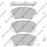 ������� �������� �������� Sangsin Brake SP1683 SP1683 ����