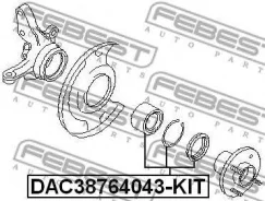 ��������� ��������� 38x76x40x43 | ����� ����/��� | :. Febest DAC38764043KIT DAC38764043KIT ����