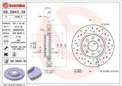 09.5843.3X_���� ���� 0958433x Brembo 0958433X ����