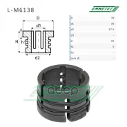 ������ ������� ����� ��� ��� L-M6138 30,00/37,50/39,00x5,00/25,00 7 Emmetec ���. LM6138 LM6138 ����