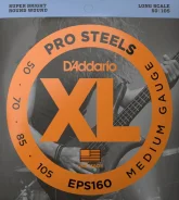 �������� ����� ��� ���-������, Medium, 50-105, Long Scale D'ADDARIO EPS160 ProSteels ����