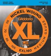 ������ ��� ���-������ Long Medium 50-105 D'ADDARIO EXL160 XL NICKEL WOUND ����