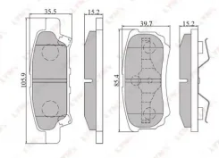 ������� ��������� ������ Mitsubishi Lancer X, Outlander (CU_W), ������ 4605A558, MZ690187, 4605A479 BD5505 BD5505 ����