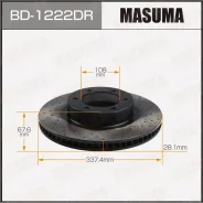 ���� ��������� ��������������� Masuma BD1222DR BD1222DR ����