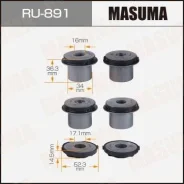 ����������� Masuma (�������� ��� ������� �����) LAND Cruiser 200 RU-891 RU891 ����