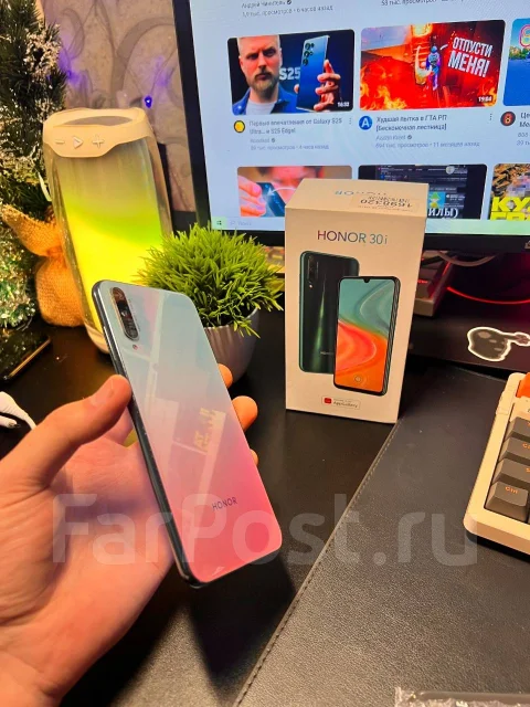 Honor 30i. �/�, 128 ��, �����, �������, 3G, 4G LTE, Dual-SIM, NFC ����