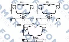   ! Opel Vectra 3.2i/3.0CDTi V6 GTS 03, SAAB 9-3 02 Fomar-Friction FO910681 FO910681 FO910681 