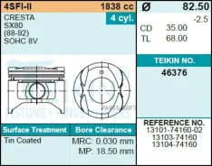 ������� ��������� Teikin 46376 STD (4��/����) 46376STD ����