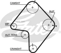 ������ ��� Gates 5355XS 90162x25 5355XS ����