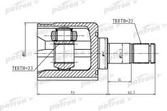   25x41x23 Mitsubishi Carisma DA 95-03 Patron PCV1384 PCV1384 